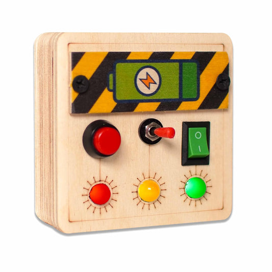 Clapstore Mini Switch Montessori Busyboard - Aaram Parents