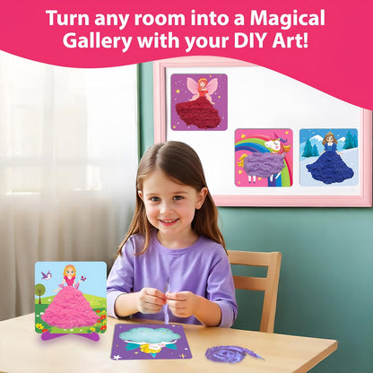Chalk & Chuckles- Lace Art Princess Unicorn