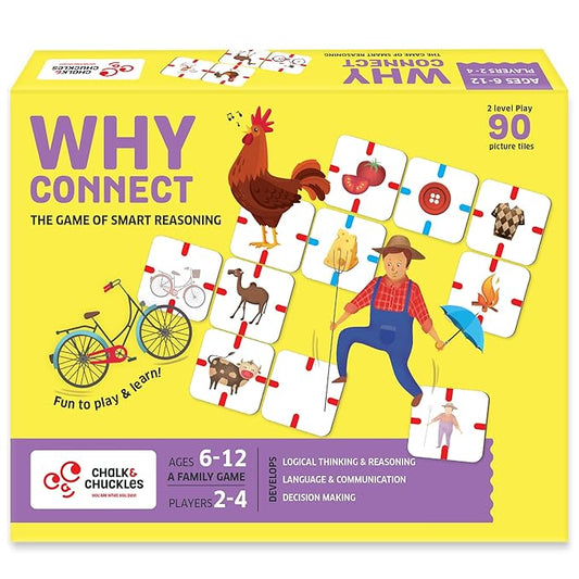 Chalk & Chuckles- Why Connect Board Game