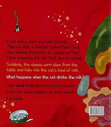 LAZY WORM GOES ON A JOURNEY: LOOK INSIDE THE BODY - Aaram Parents