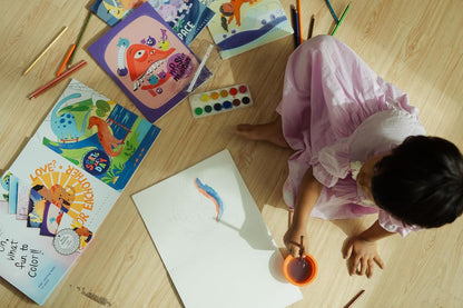 Little Boto Project- What's Love? Caring for Each Other - Children's Coloring Books