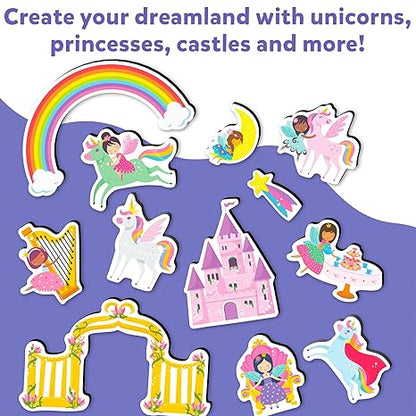 Skillmatics Creative Toy Magnetopia - Princess & Unicorn Land - Aaram Parents