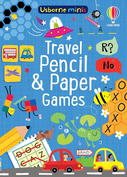 Usborne Minis- Travel, Pencil & Paper Games
