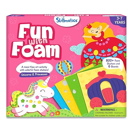 Skillmatics Fun with Foam Sticker Craft Kit - Aaram Parents