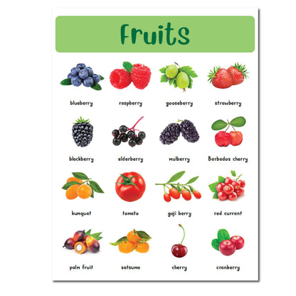 Pegasus 400+ Ultimate Stickers Book for Children - Fruits and Vegetables for 3+ Years Kids