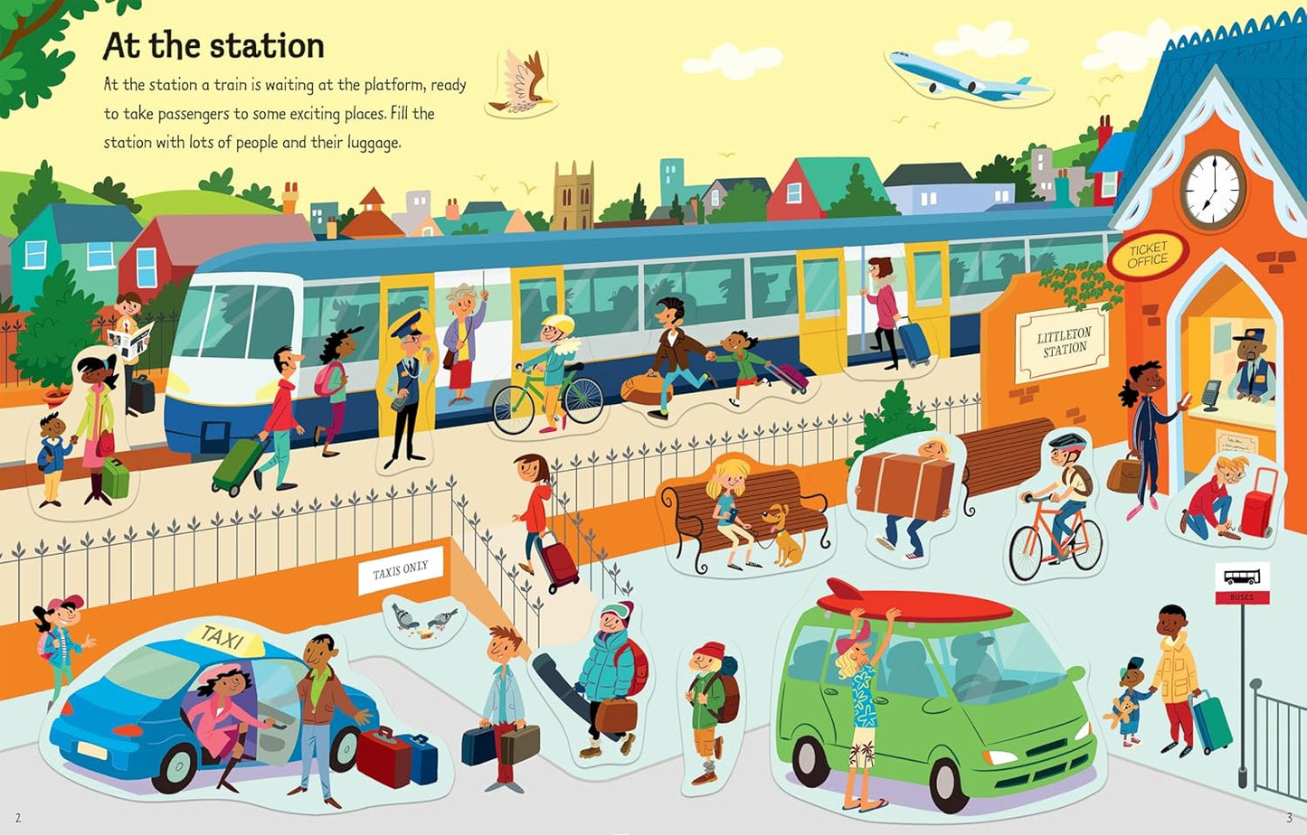 First Sticker Book Travel