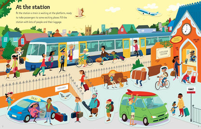 First Sticker Book Travel