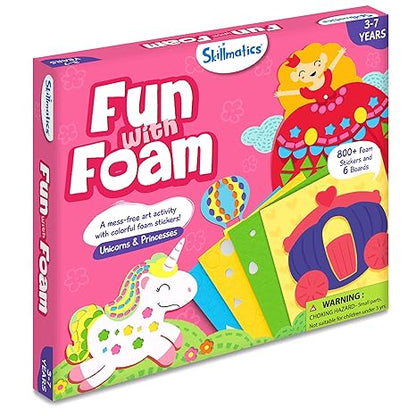 Skillmatics Fun with Foam Sticker Craft Kit - Aaram Parents