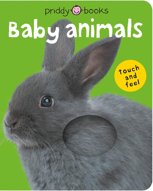 Bright Baby Touch & Feel- Baby Animals (Priddy Books)