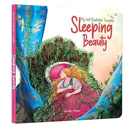 My first Illustrated Fairytale Board Book - Sleeping Beauty Board Book - Aaram Parents