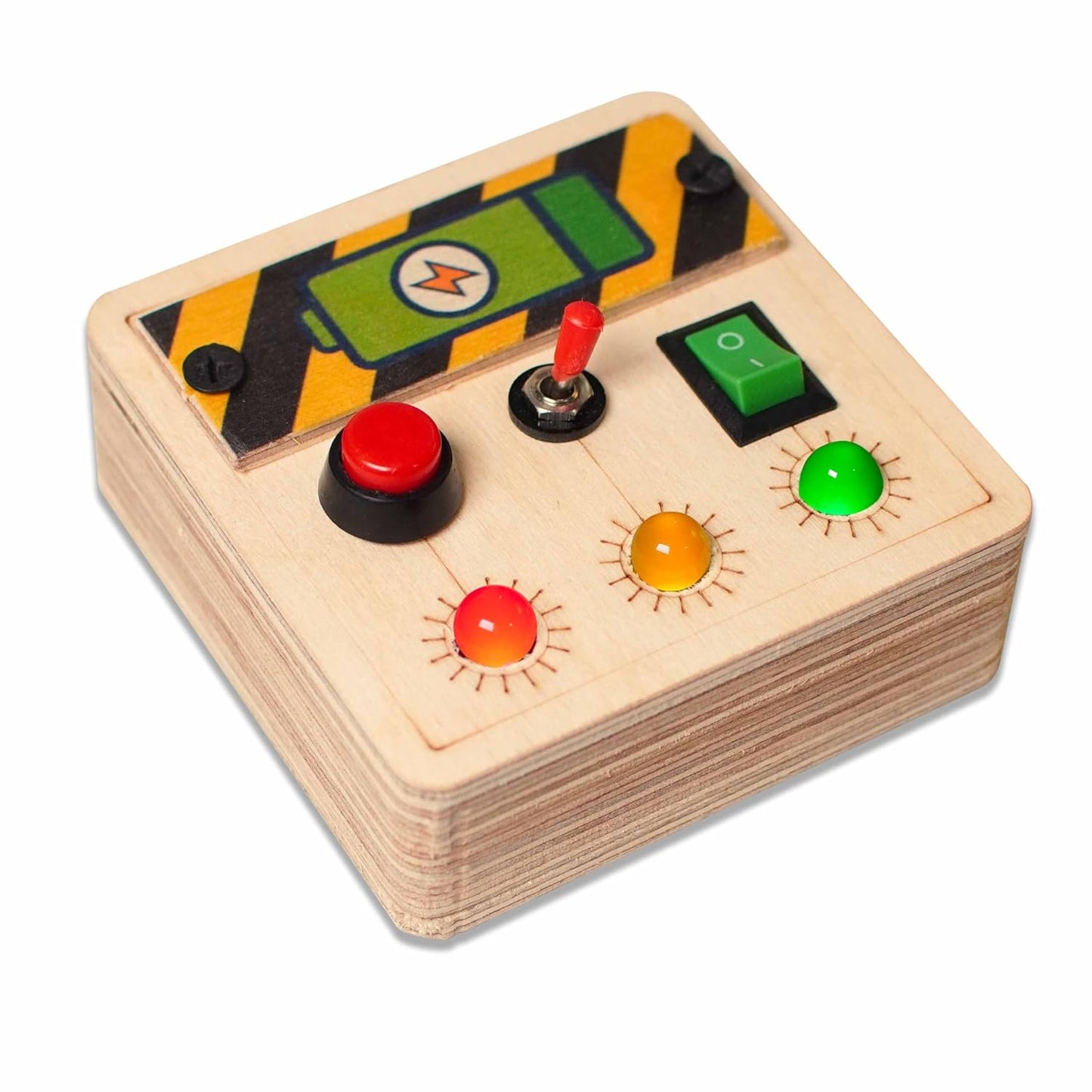 Clapstore Mini Switch Montessori Busyboard - Aaram Parents