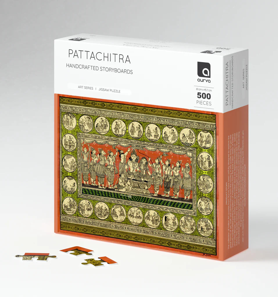 Aurva- Pattachitra - Handcrafted Storyboards - 500pcs puzzle
