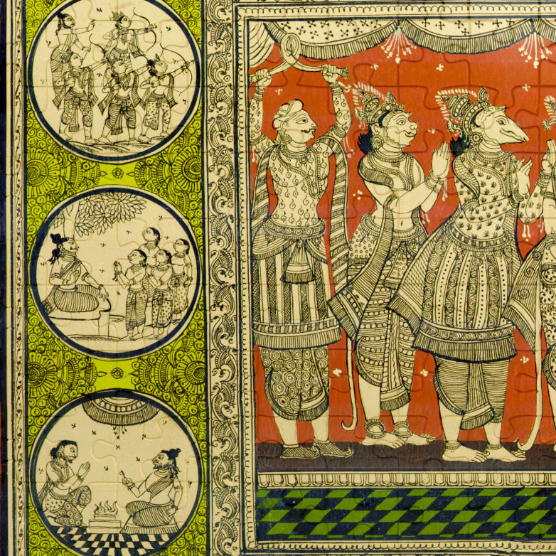 Aurva- Pattachitra - Handcrafted Storyboards - 500pcs puzzle