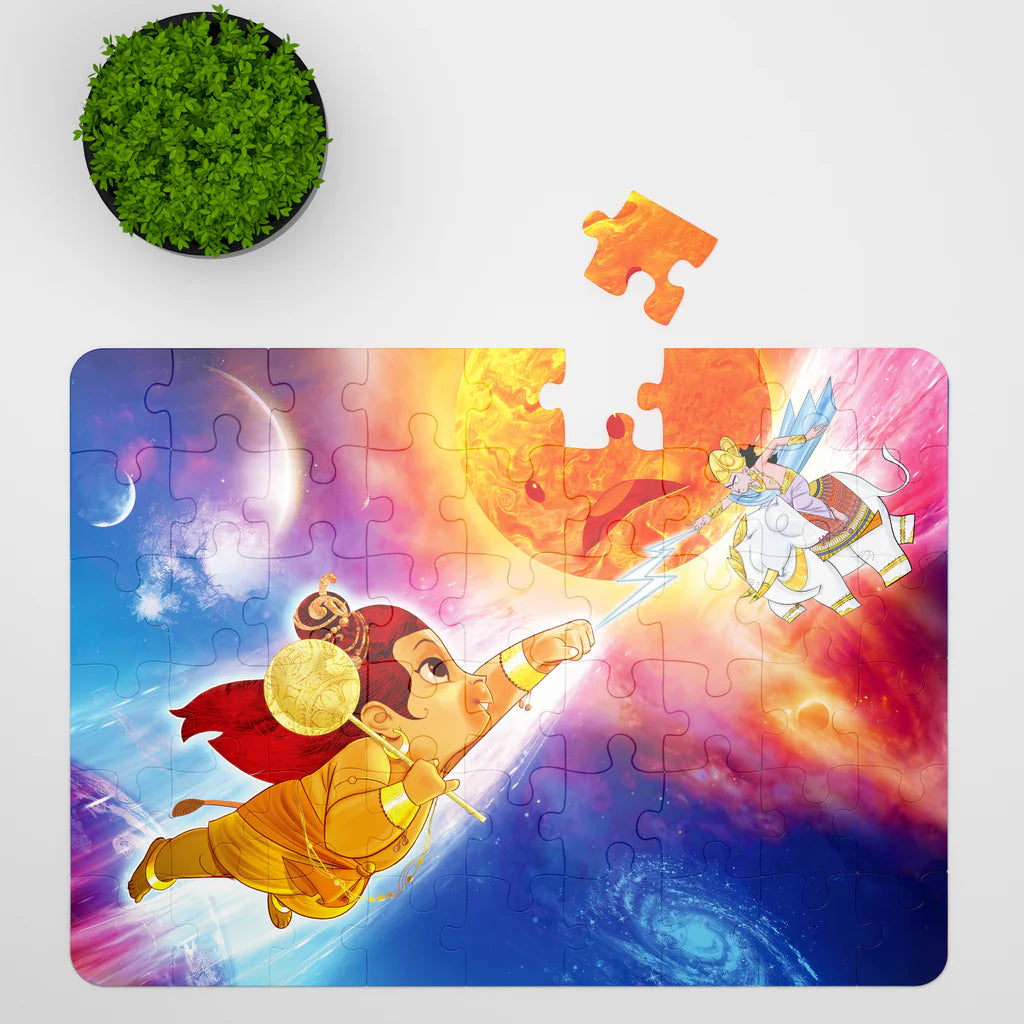 Aurva- Hanuman - The Invincible- 54pcs puzzle