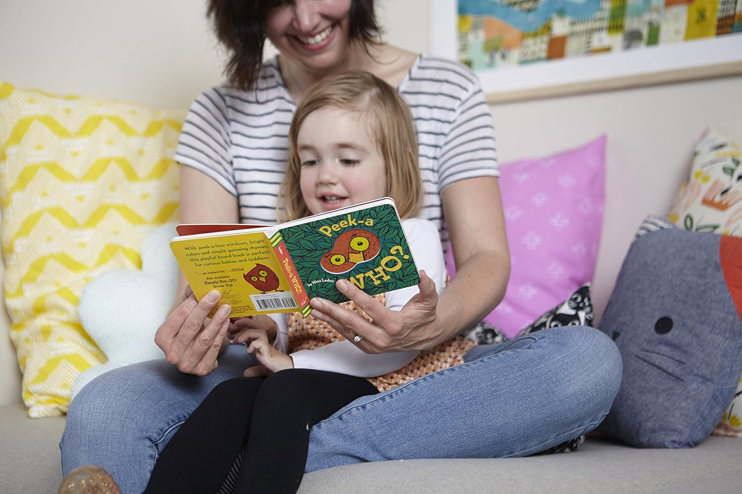 Peek-A Who? by Nina Laden [Boardbook]