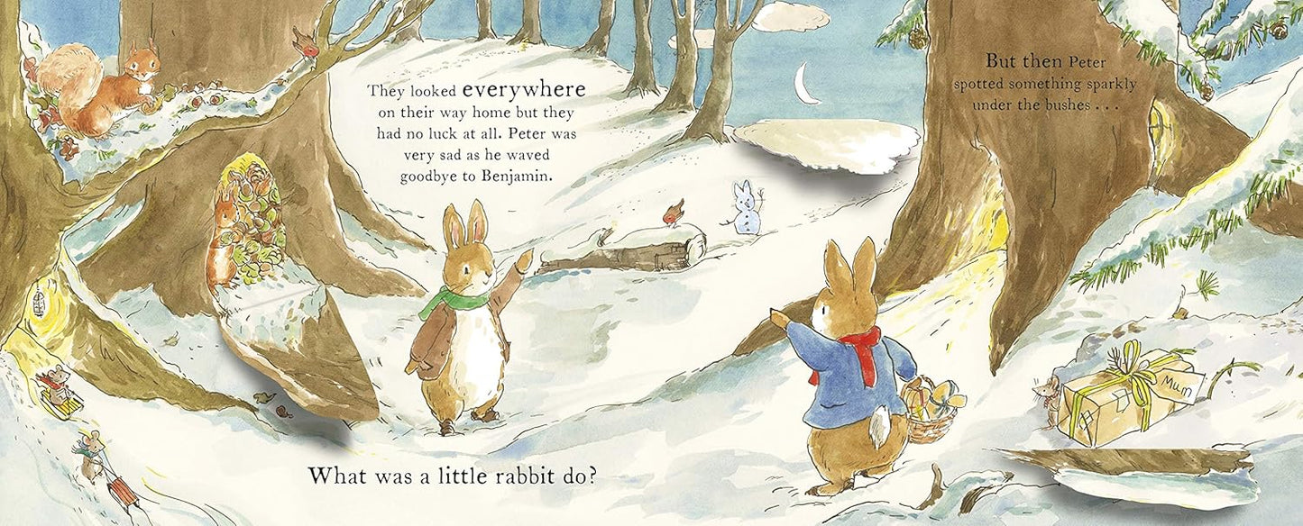 Peter Rabbit The Christmas Present Hunt: A Lift-the-Flap Storybook