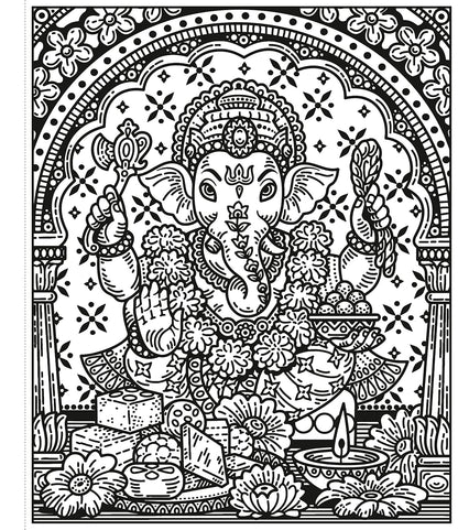 Diwali Magic Painting Book