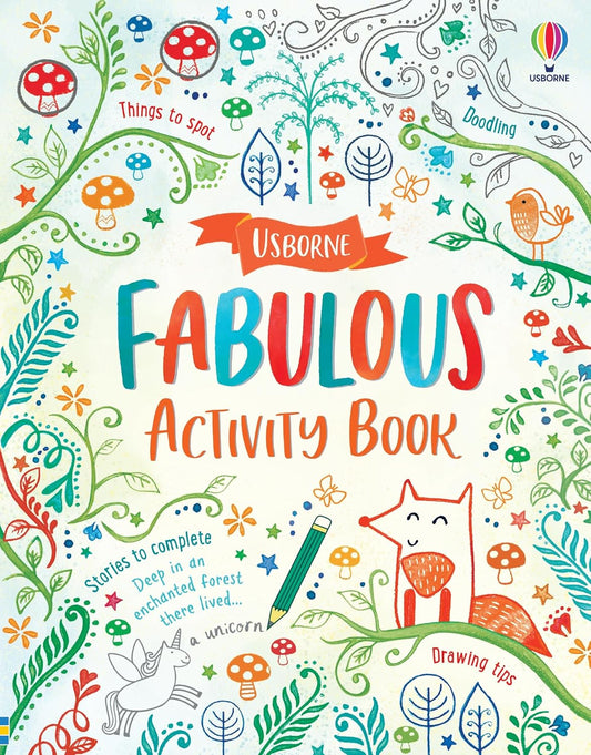 Usborne- Fabulous Activity Book