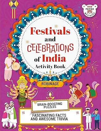 Festivals and Celebrations of India: Activity Book - Aaram Parents