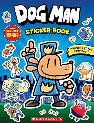 Dog Man: Official Sticker Book - Aaram Parents