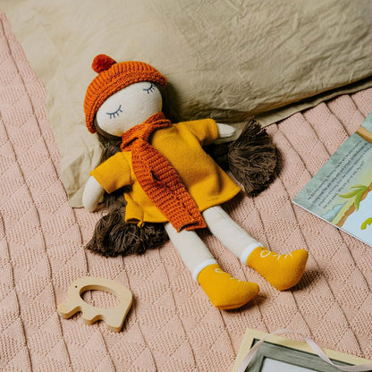 Nesta Toys- Knitted Cotton Soft Toy Doll