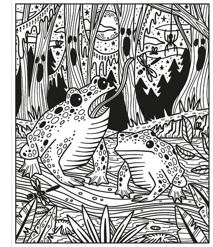 Halloween Magic Painting Book