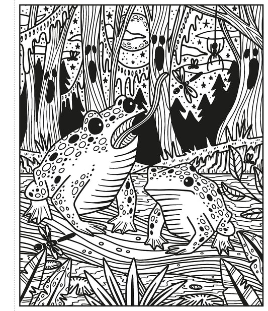 Halloween Magic Painting Book