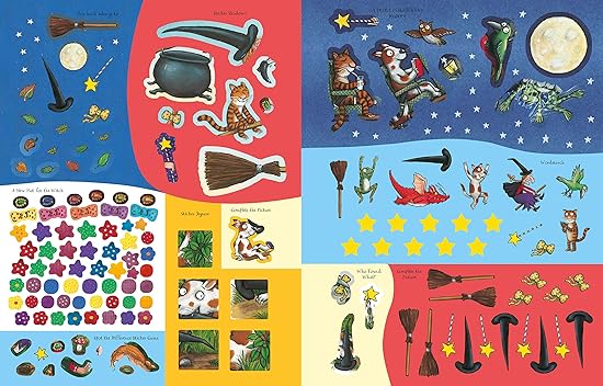 Room on the Broom Sticker Book - Aaram Parents