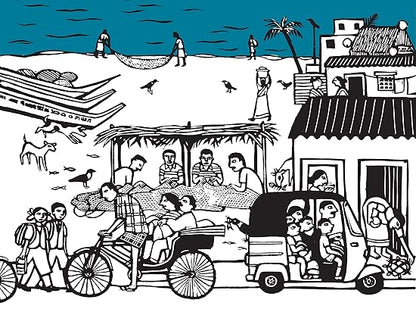 An Indian Beach - By Day and Night - Aaram Parents