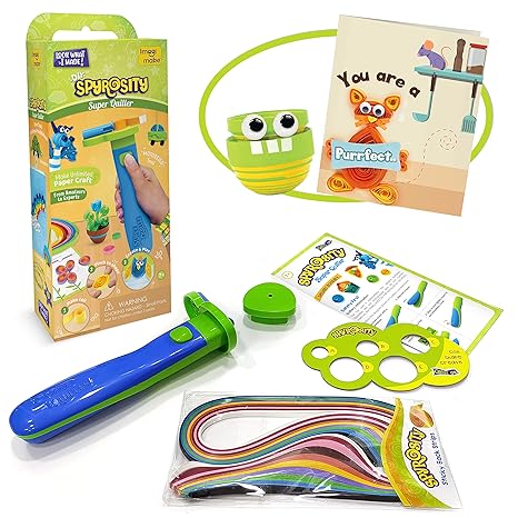 Imagimake Spyrosity DIY Super Quiller Quilling Kit - Aaram Parents