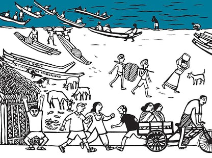An Indian Beach - By Day and Night - Aaram Parents