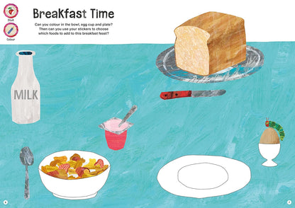 The Very Hungry Caterpillar’s Feast Sticker and Colouring Book