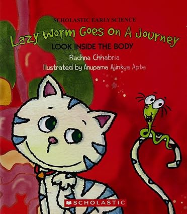 LAZY WORM GOES ON A JOURNEY: LOOK INSIDE THE BODY - Aaram Parents