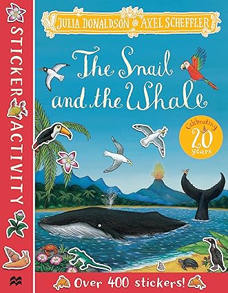 The Snail and the Whale Sticker Book - Aaram Parents