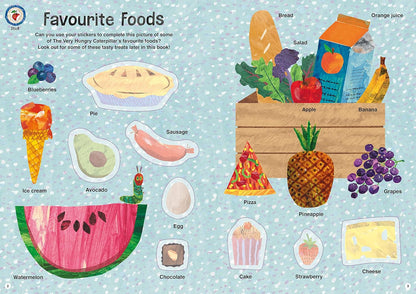The Very Hungry Caterpillar’s Feast Sticker and Colouring Book