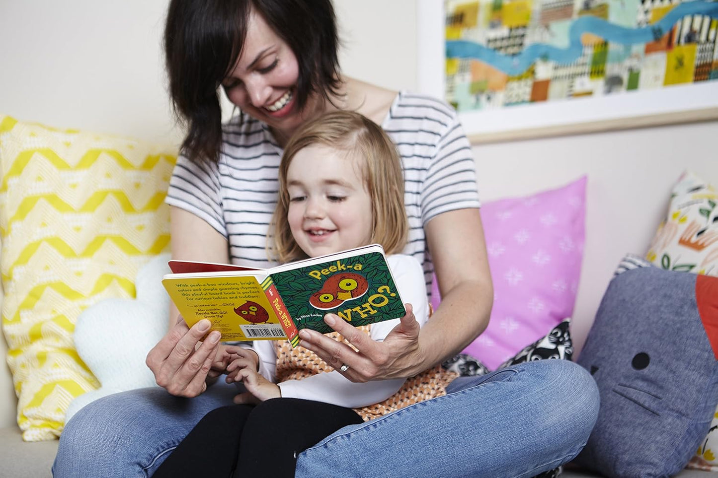 Peek-A Who? by Nina Laden [Boardbook]