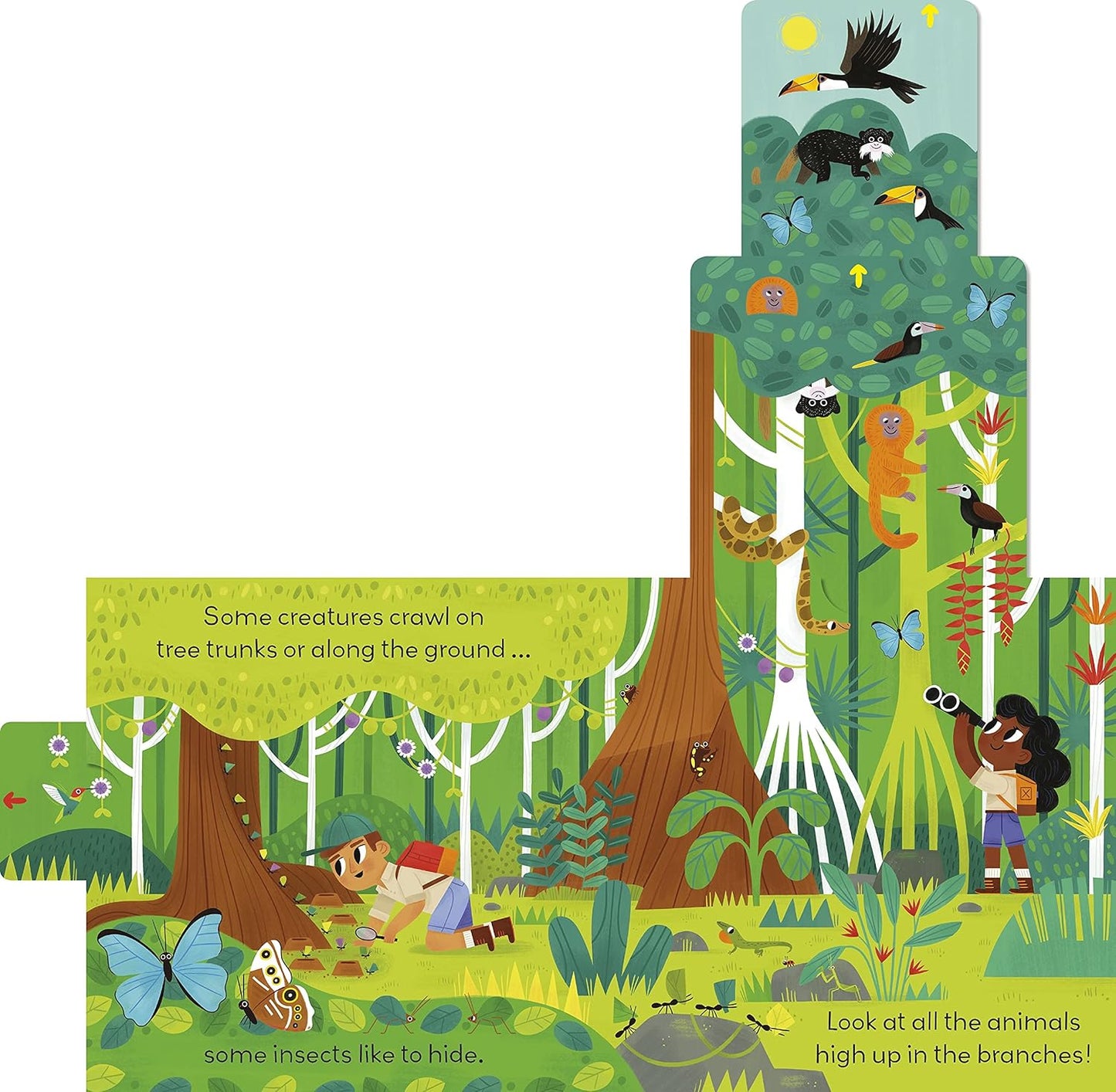 Little World: Jungle Journey: A push-and-pull adventure [Board book]