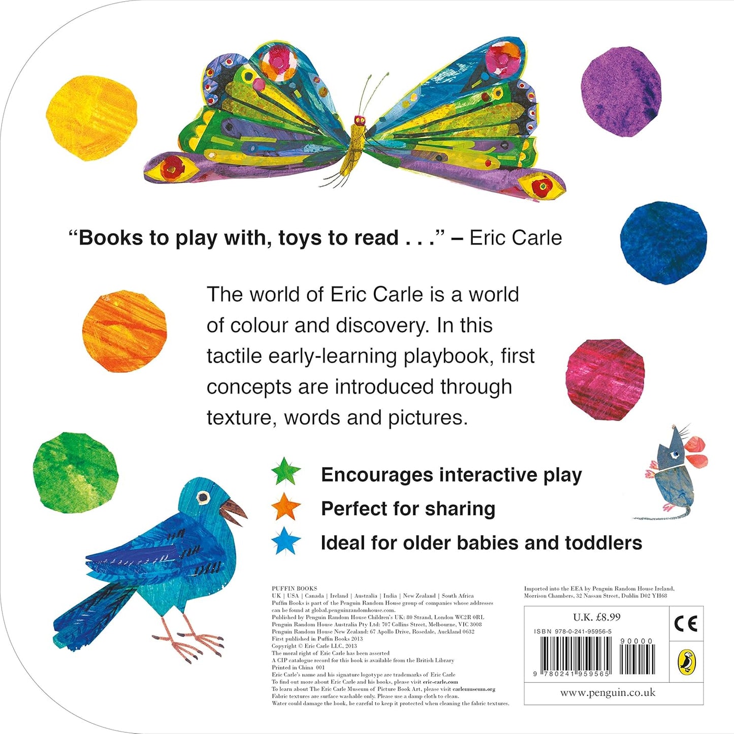 Touch and Feel Playbook (The Very Hungry Caterpillar) by Eric Carle