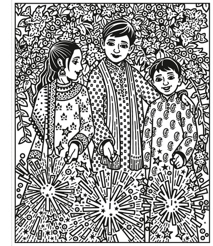 Diwali Magic Painting Book