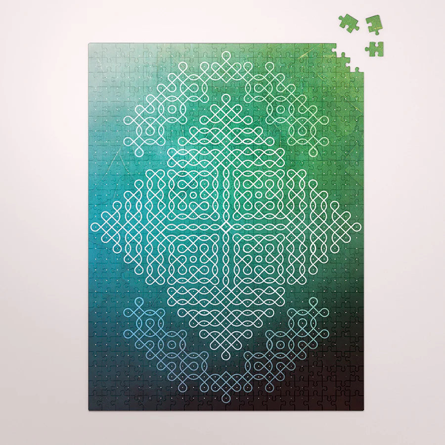 Aurva- Kolam - The Interlace - 500pcs puzzle