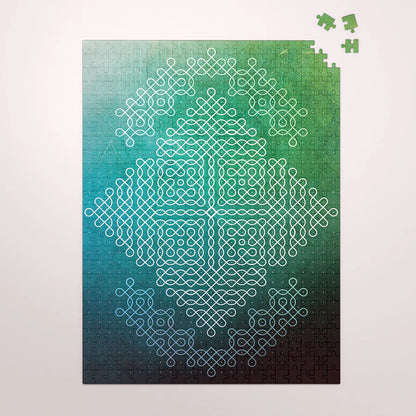 Aurva- Kolam - The Interlace - 500pcs puzzle