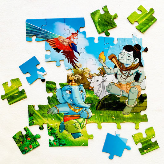 Aurva- Ganesha - The Genius- 54pcs puzzle
