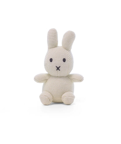 Pluchi Bunny Gift Basket (Set of 4 pcs - Storage Basket, Knitted Baby Blanket, Soft Toy, and Rattle)