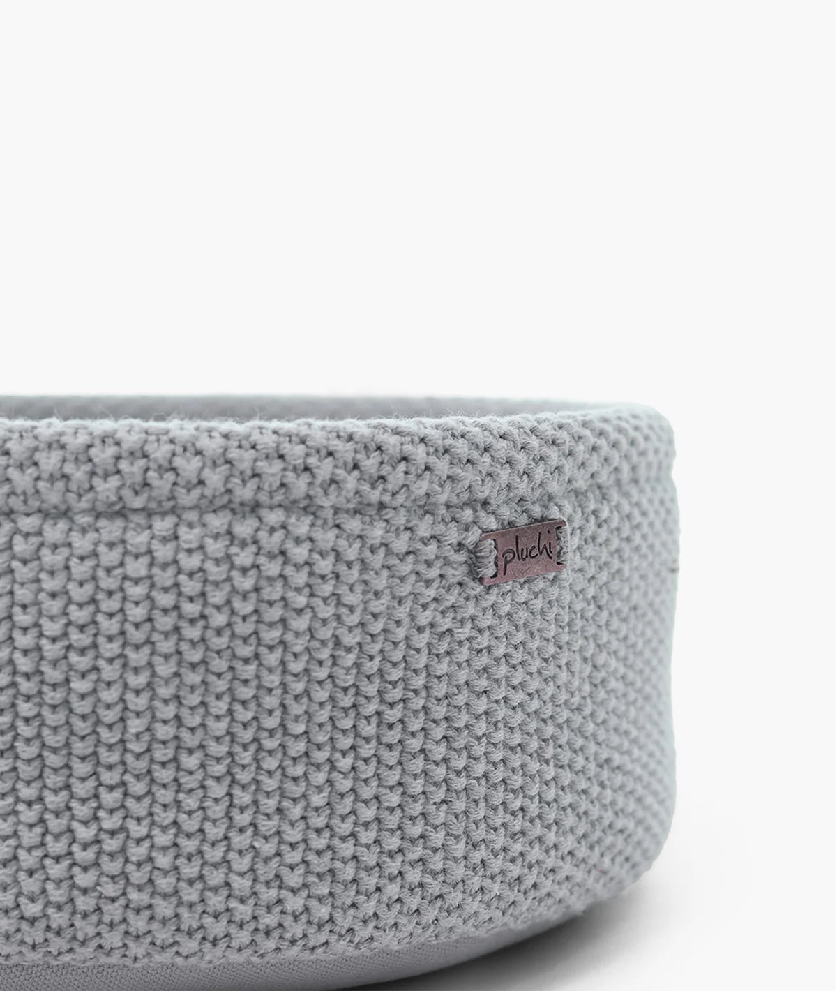 Pluchi Bunny Gift Basket (Set of 4 pcs - Storage Basket, Knitted Baby Blanket, Soft Toy, and Rattle)