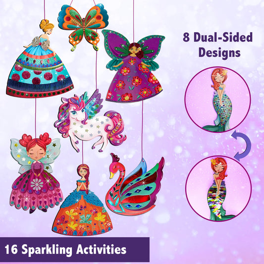 Chalk & Chuckles- 3-in-1 Craft Kit Sparkle n' Shine