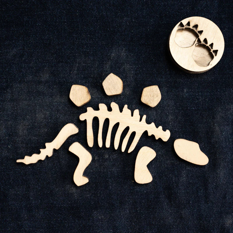 Bombay Toy Co- Montessori Puzzle Toy | Dinosaur Fossil Puzzle Toy | Set of 4
