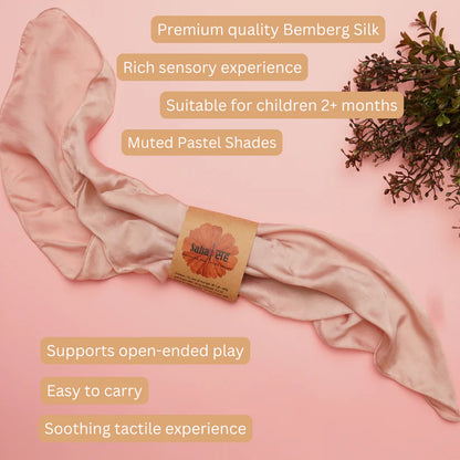 Saha-  Blossom and Meadow Playsilk Set - Open-ended toys