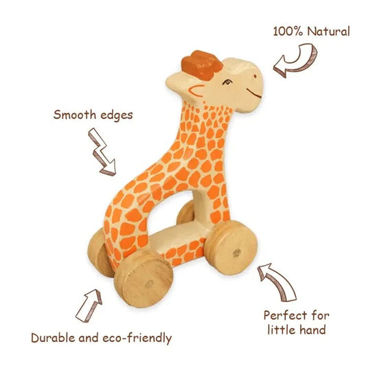 MoonToys- Giraffe on Wheels