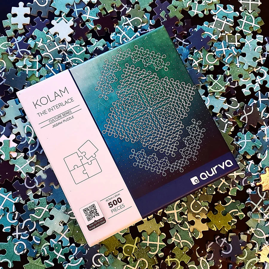 Aurva- Kolam - The Interlace - 500pcs puzzle