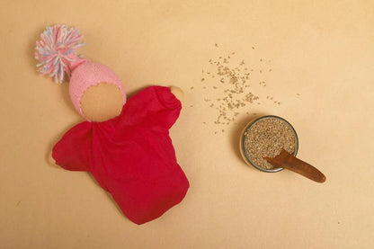 Bombay Toy Co- Aromatic Ajwain Doll for Kids | Microwavable Sensory Aid